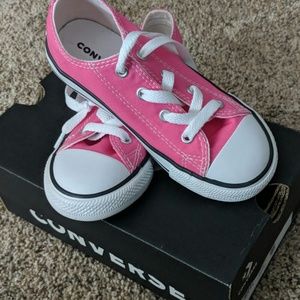 Toddler Size 10 Pink Converse